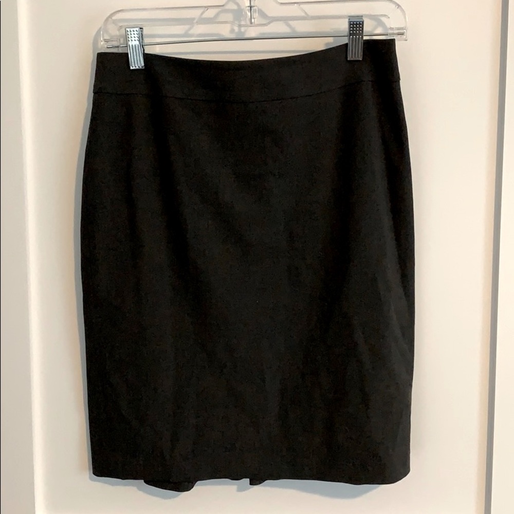 Ann Taylor Dark Gray Pencil Skirt (suit)